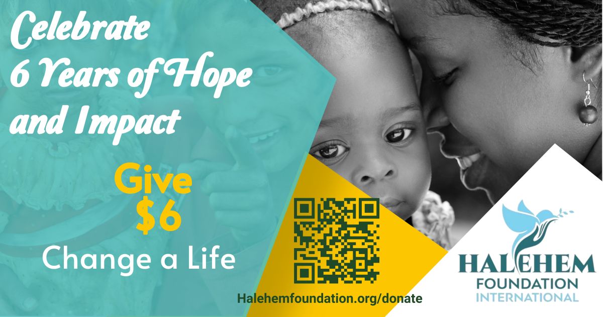 Celebrate 6 Years of Hope and Impact - Give $6 Change a Life